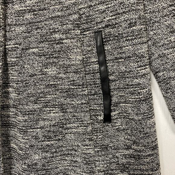 Dressbarn Gray Black One Button Dress Coat Size 1X - Picture 2 of 6